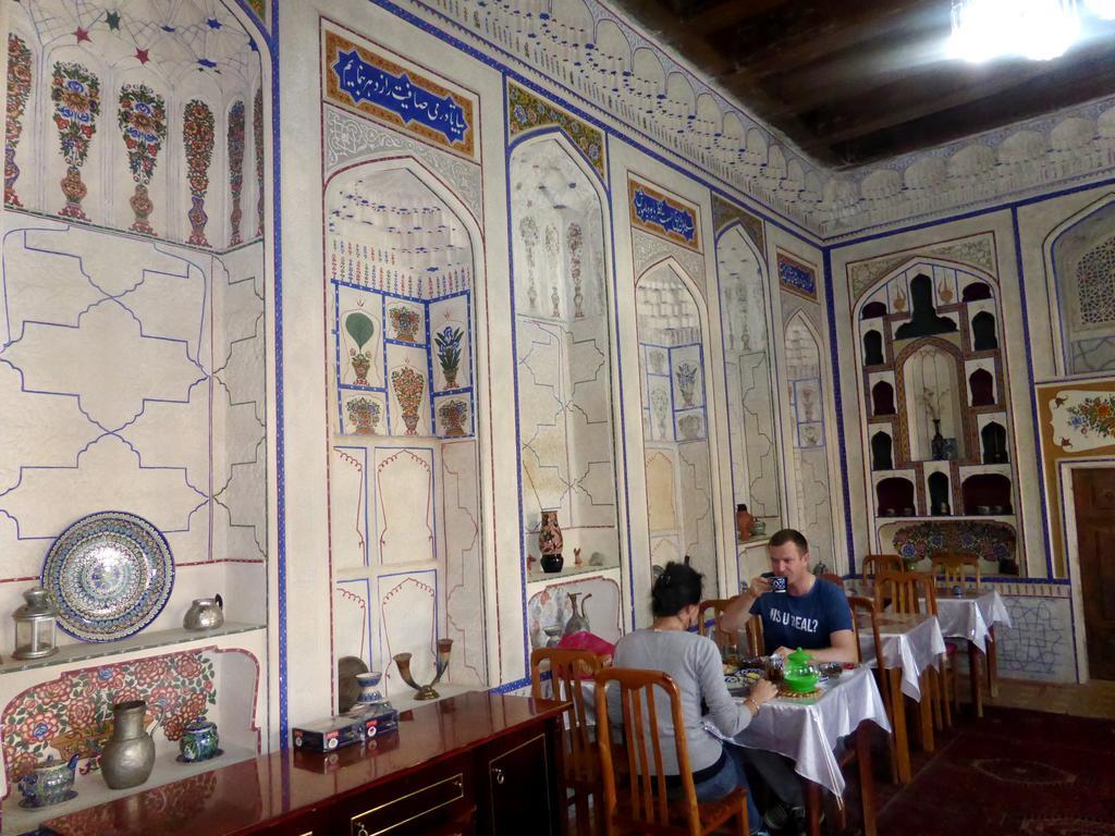 Hovli Poyon Hotel Buchara Exterior foto